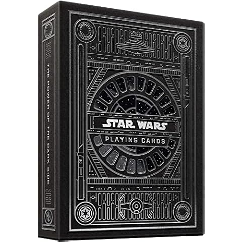 theory11 Star Wars Silver Special Edition - Grey Dark Side Premium Playing Cards Theme Deck Cover