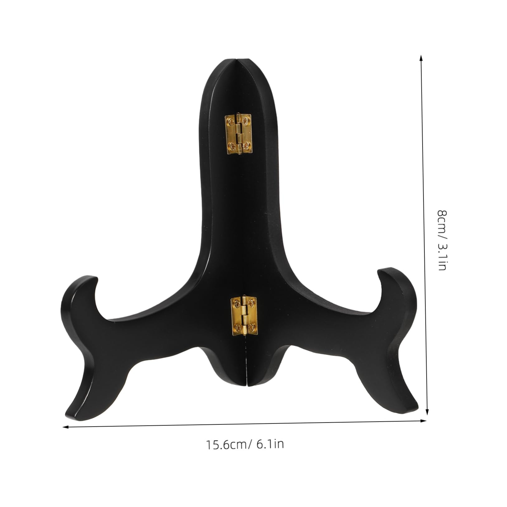 OUNONA Large Plate Easel Display Stand Small Picture Easel Plate Stand for Display Decorative