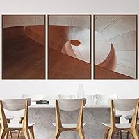 3 Piece Framed Canvas Wall Art Abstract Cool Line Canvas Prints Home Artwork Decoration for Living Room,Bedroom - 16