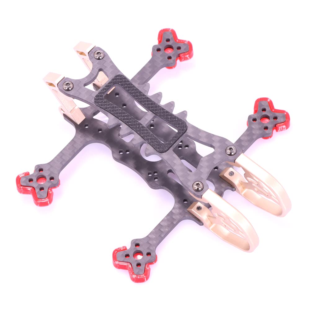 [Fernbedienung Spielzeugteile] 2 Zoll 6. 5mm Propeller-Zahnstocher-Rahmen-Kit Rc Drohne FPV Rennstütze CADDX Vista 1103 1104 1105 1106 1204 Motor- - sievironmentell freundliche Materialien