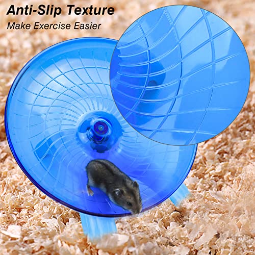 Nanaborn PL-634 Hamster Wheel Silent Saucer Spinner/Quiet Exercise Flying Runner For Dwarf Hamster/Gerbil Rat/Hermit Crab Small Cage thumb #4