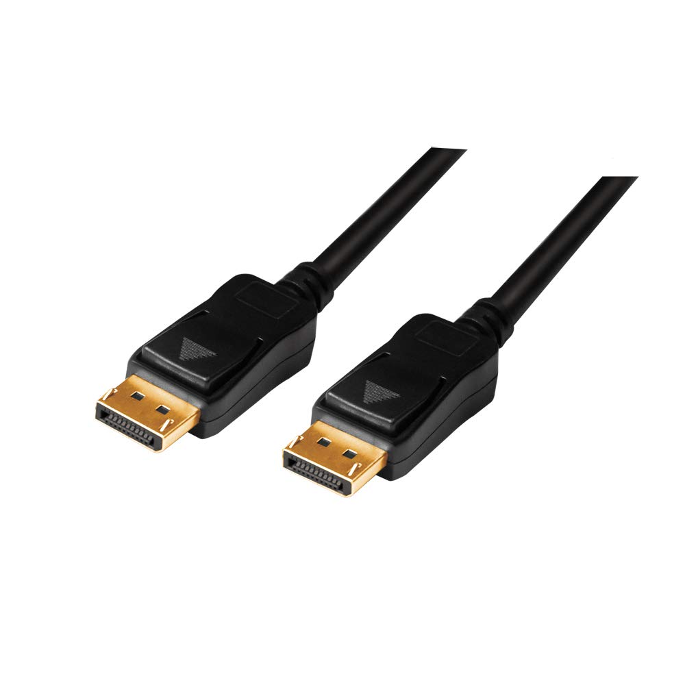 LogiLink CV0114 Aktives DisplayPort 1.2 Anschlusskabel, Ultra HD, 3D, 4K2K/60Hz Schwarz