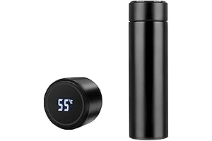 Intelligent Digital Water Bottle with Temperature Display