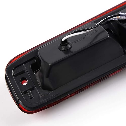 Miniatura 8 de PIT66 3ª luz de freno LED, compatible con Chevy Silverado 1999-2006/GMC Sierra 1500 2500HD 3500 1999-2006 + lente roja y ahumada