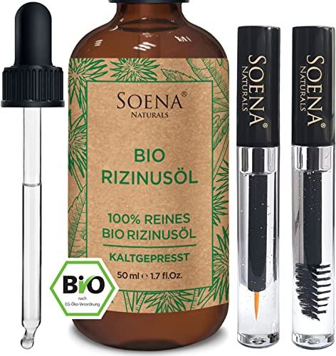EINFÜHRUNGSANGEBOT - 100{34b41ea61a4eec24d22a76b325eafe45d133ad83673d5f6e803083c694c8fd72} BIO RIZINUSÖL Kaltgepresst & Rein | Haare Wimpern Haut & Augenbrauen | + Eyeliner | Made in Germany EINFÜHRUNGSANGEBOT - 100{34b41ea61a4eec24d22a76b325eafe45d133ad83673d5f6e803083c694c8fd72} BIO RIZINUSÖL Kaltgepresst & Rein | Haare Wimpern Haut & Augenbrauen | + Eyeliner | Made in Germany