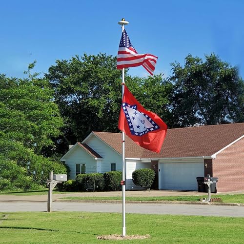 Yeshom FBA_22FLP001-20-F1-N Yescom 20Ft Telescopic Flag Pole Kit thumb #8