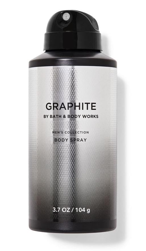 BBW White Barn Men's Collection Graphite Body Spray 3.7oz