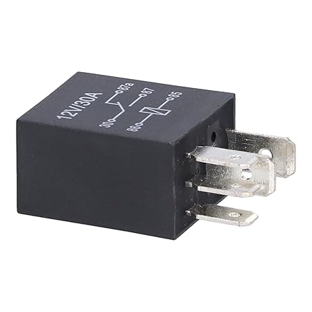 Violet Relay, Air Conditioner Relays ABS Brass Black for Air Conditioner(5-pin)