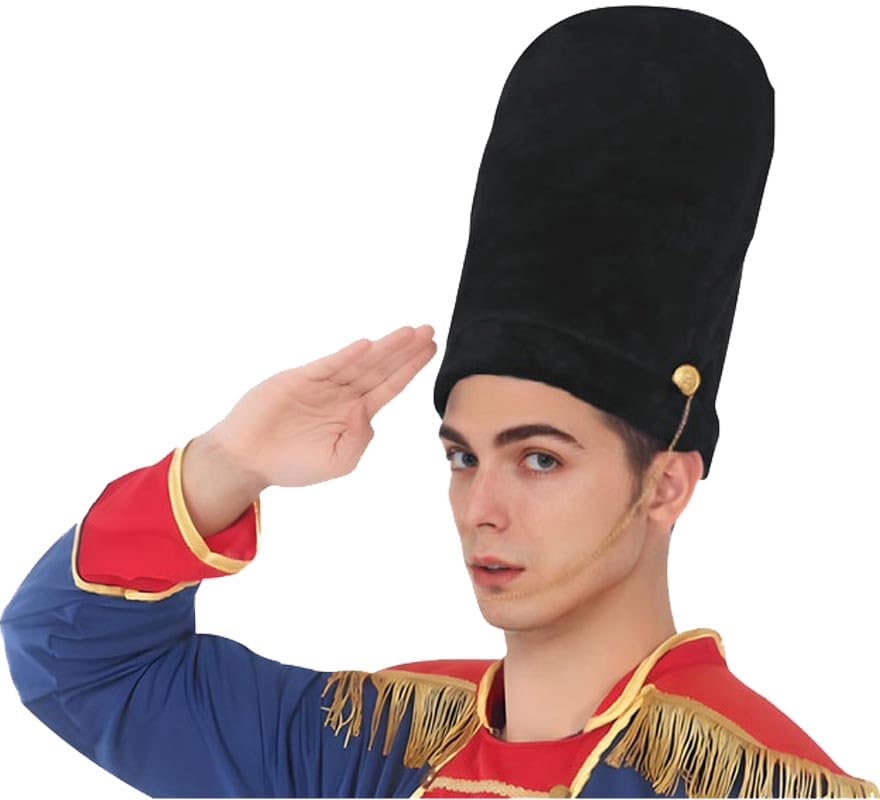 ZZ DISFRAZZES | Sombrero de Guardia Real Inglés de 35x29 cm (Talla Única)
