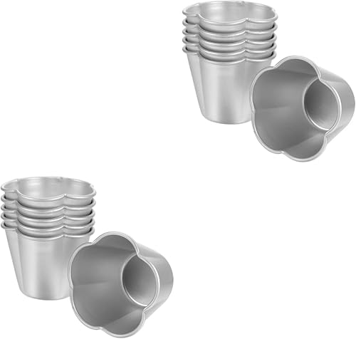 Abaodam Molde para tartas de huevo, moldes para tartas, moldes para cupcakes, tazas de huevos, moldes redondos para cupcakes, molde para flan para