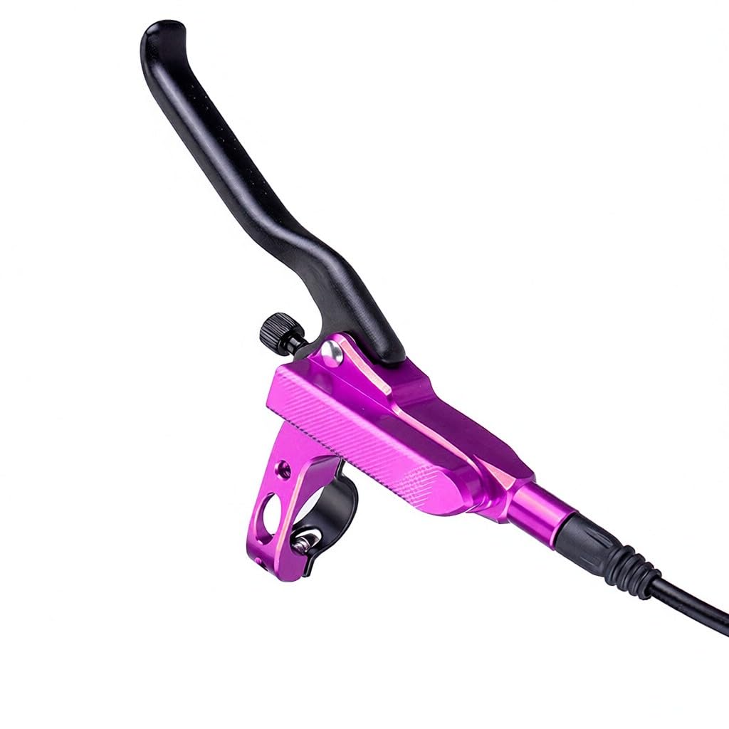 Freno de disco hidráulico MTB de 4 pistones para bicicleta de montaña delantera y trasera, freno de bicicleta para carretera y montaña con diseño de doble freno, transmisión de presión de aceite