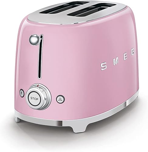 Miniatura 9 de Smeg Cafetera de goteo retro y tostadora de 2 rebanadas... (rosa)
