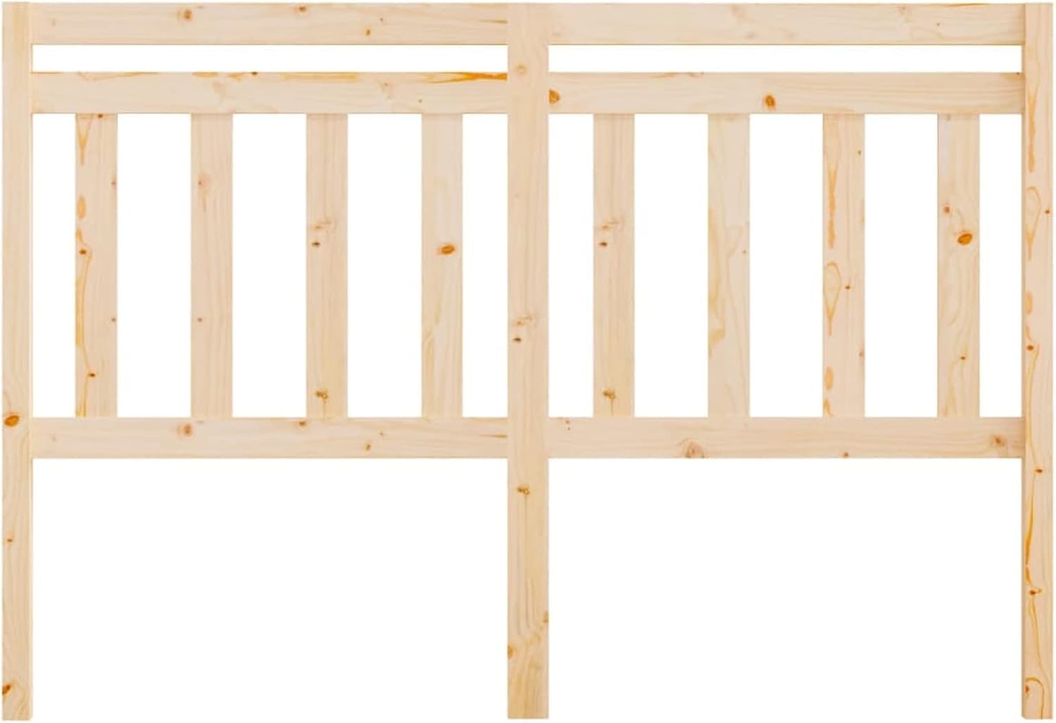 Tête De Lit Tête De Lit en Bois Massif Tête De Lit en Pin Massif Tête De Lit en Bois De Pin Massif Parfaite pour Lit avec Finition Lisse