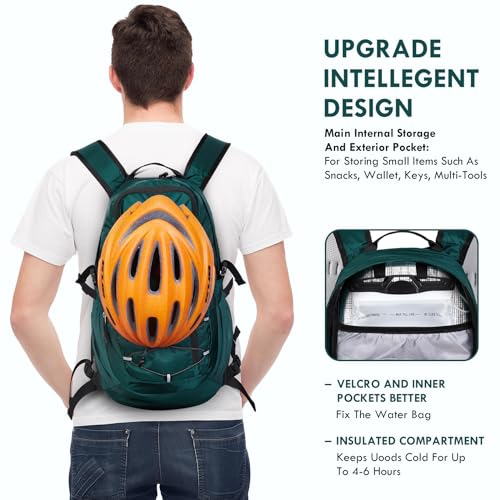 Hiking-Hydration-Backpack-Lightweight-Pack-Water-Backpack-with-2L-Hydration-Bladder-Insulation-Hydropack-Rucksack-Hydro-Water-Daypack-for-Camping-Running-Cycling-Climbing-Rave-for-Men-Women-Black
