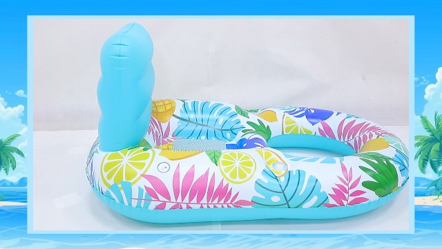 LUMOOM Flotador De Natación Para Adultos – Anillo Inflable De PVC Con Diseño De Rayas Azules, Ideal Para Piscina, Playa Y Fiestas De Verano