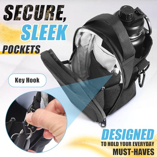 Magnetic Gym Bag for Men & Women – Premium Sport Tote with Ultra-Strong Magnet & Sleek Design | Small Magnet Water Bottle Holder for Fitness & Daily Use | Ideal Magnetic Bag Gym Accessory Organizer4