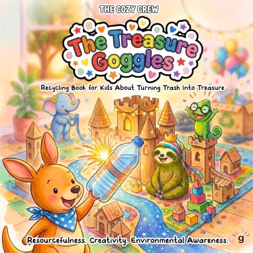 Recycling Book for Kids About Turning Trash Into Treasure: A Cozy Preschool Social Skills Story About Creativity, Reusing, and Big Feelings (COZY CREW ... Emotional Learning Books for Kids Ages 3-6) image 2