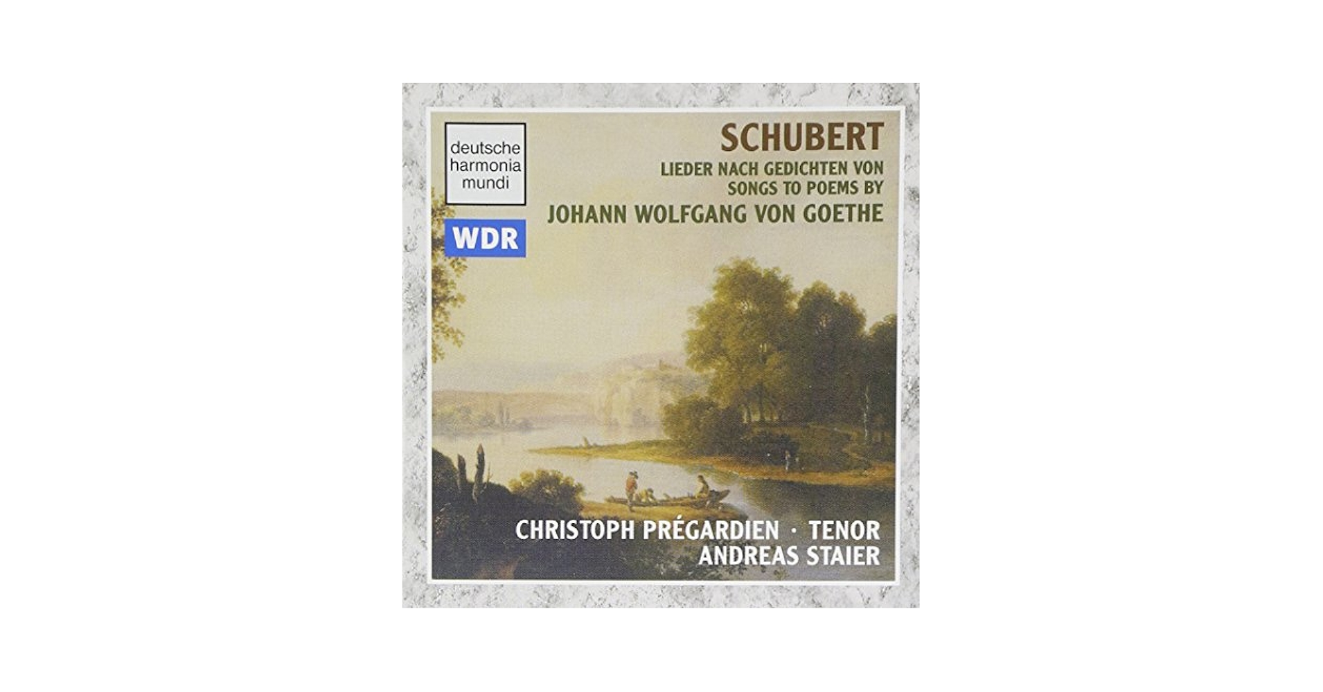 その他 Lieder on Poems By Goethe ELGAR,SIR EDWARD - Schubert: Songs to Poems by Johann