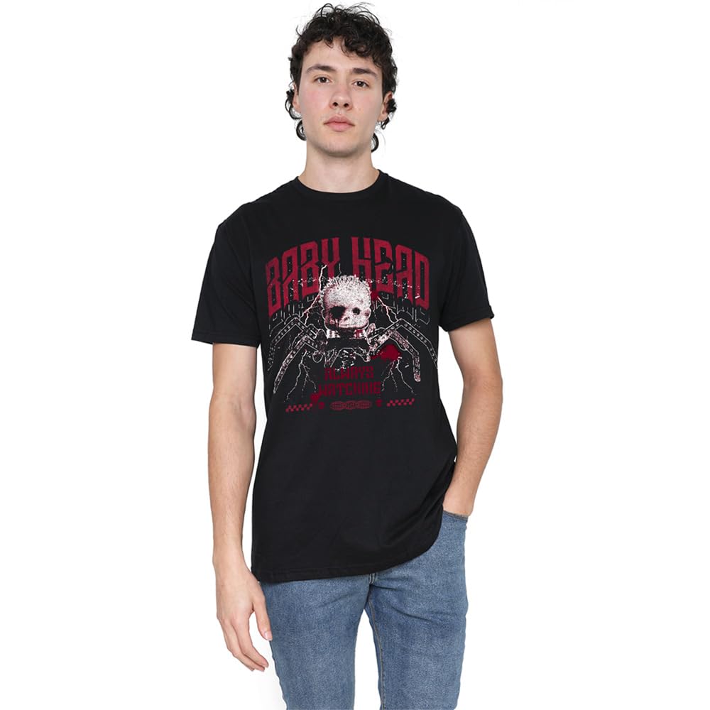 Disney Unisex Black Toy Story Baby Head Band T-Shirt, In | Size: Large