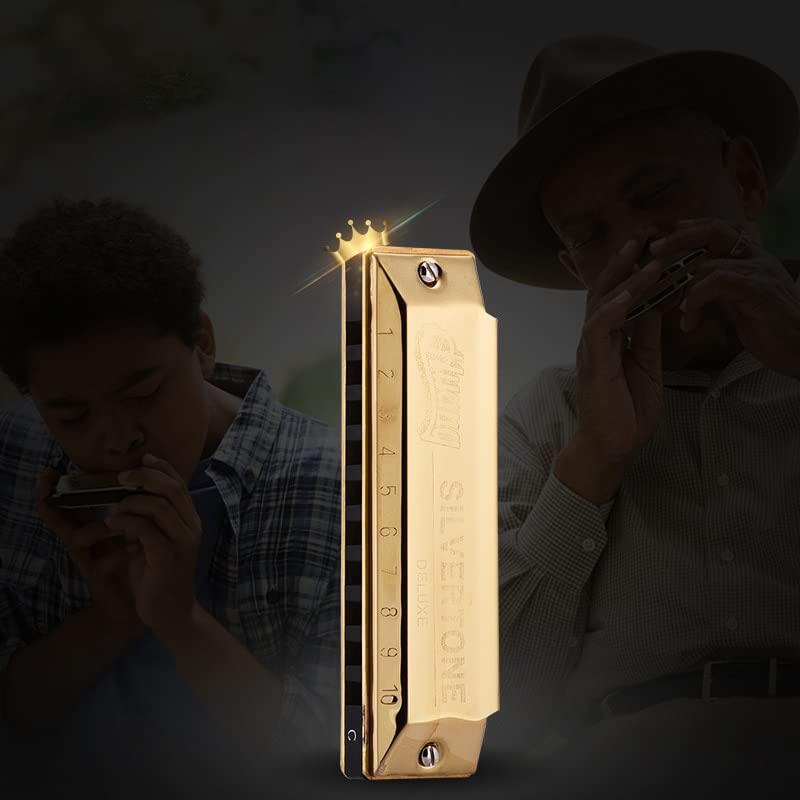 Harmonica Harmonica C Key 10 trous Blues clue Yellow mouth orgue mâchoire harpe Gaeta clavier instrument professionnel… - Les Beatles, Paul McCartney, John Lennon, RIngo Starr, George Harrison Harmonica Harmonica C Key 10 trous Blues clue Yellow mouth orgue mâchoire harpe Gaeta clavier instrument professionnel… – Image 4