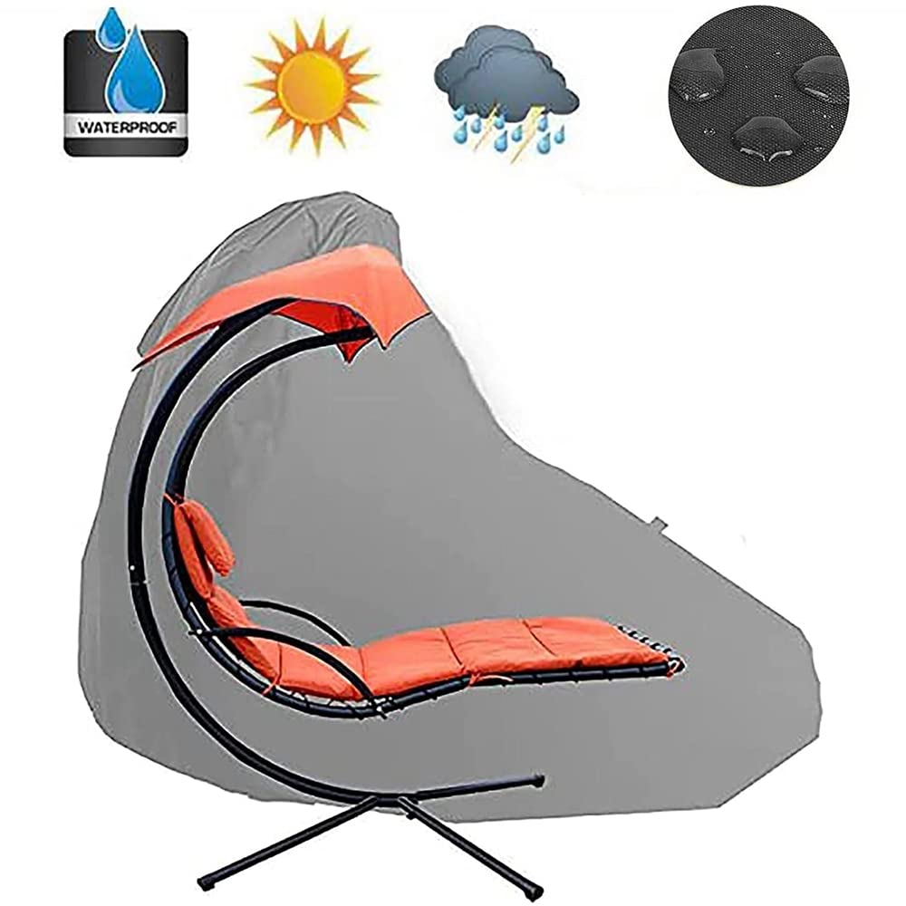 Housse de chaise suspendue et de fauteuil, tissu Oxford anti-poussière et imperméable