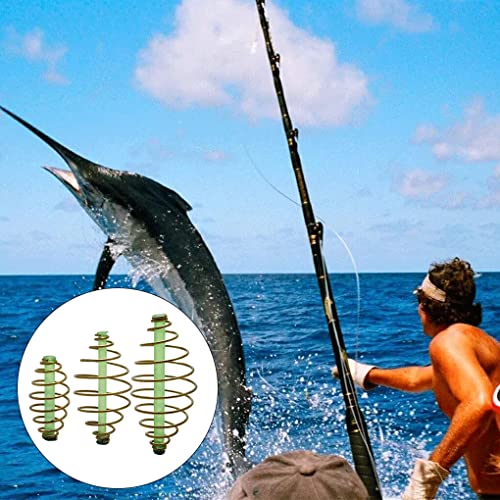 tieedhfu 3 X (Multi) Angeln Spring Feeder Handlicher Köderkäfig Method Tackle L – Bild 8