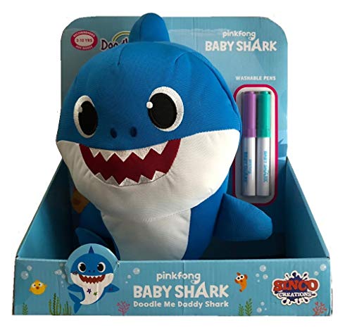 Baby Shark - Daddy, pinta y limpia 30cm