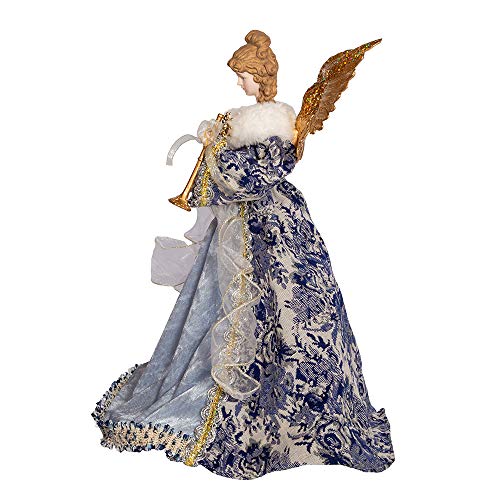 Kurt S. Adler J6099 Tree Topper, Blue, White #TOP4