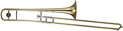 Trombone de Vara Laqueado Michael em Sí Bemol WTBM35 com Case Fibra