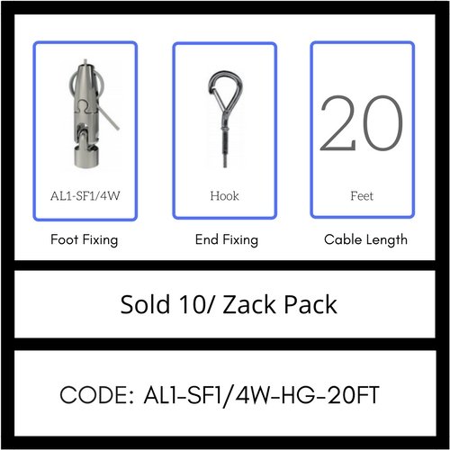 GRIPPLE UL Approved Angel Swivel Female 1/4