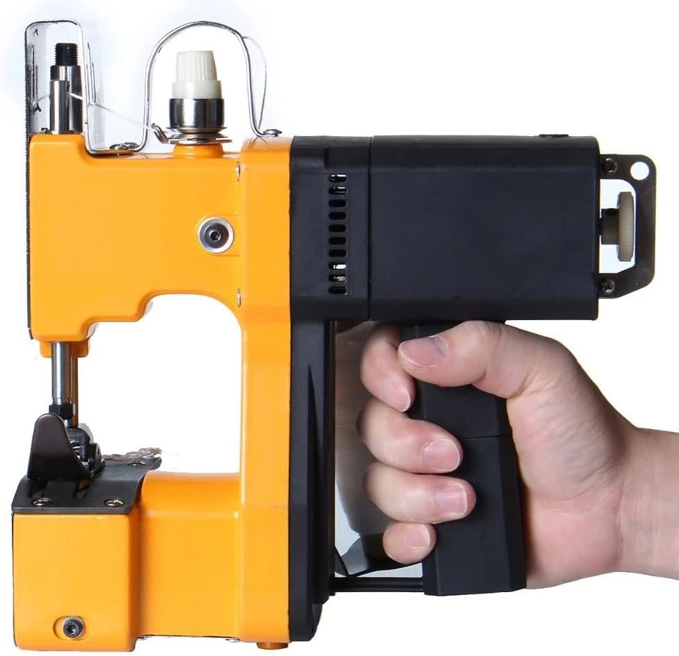 Elektrische naaimachine Draagbare automatische textielindustrie Geweven tas Mini sluitmachine overlock - Image 4