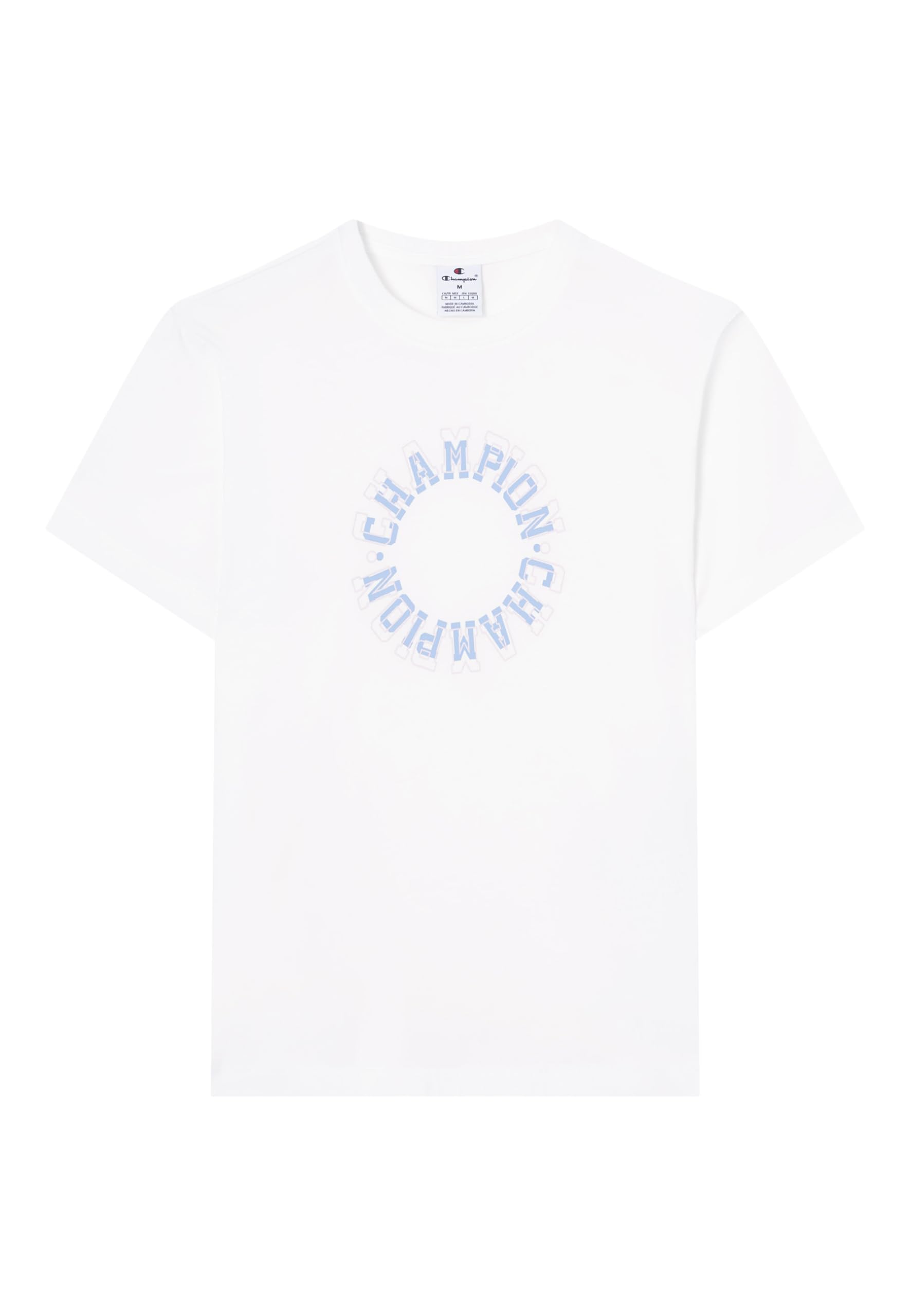 Champion Legacy Women, Graphic Crewneck T-Shirt, M, White
