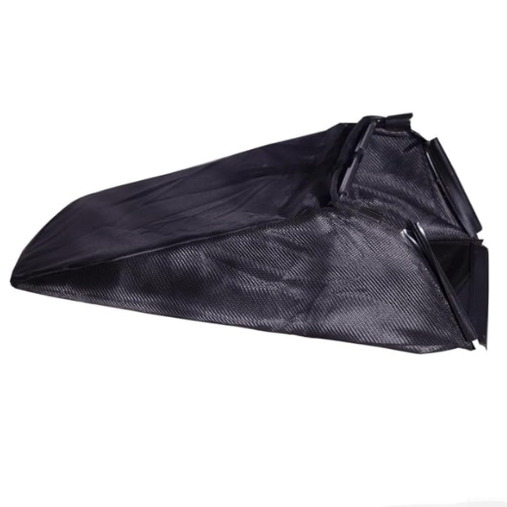 Auffangtasche für 586100408, 587100409, 53,3 cm Rasenmäher Grasbeutel, robustes Rasenmäher-Zubehör, große Kapazität, Clipping-Halter, einfache Einrichtung, schwarzes Ersatzteil für die Gartenpflege im