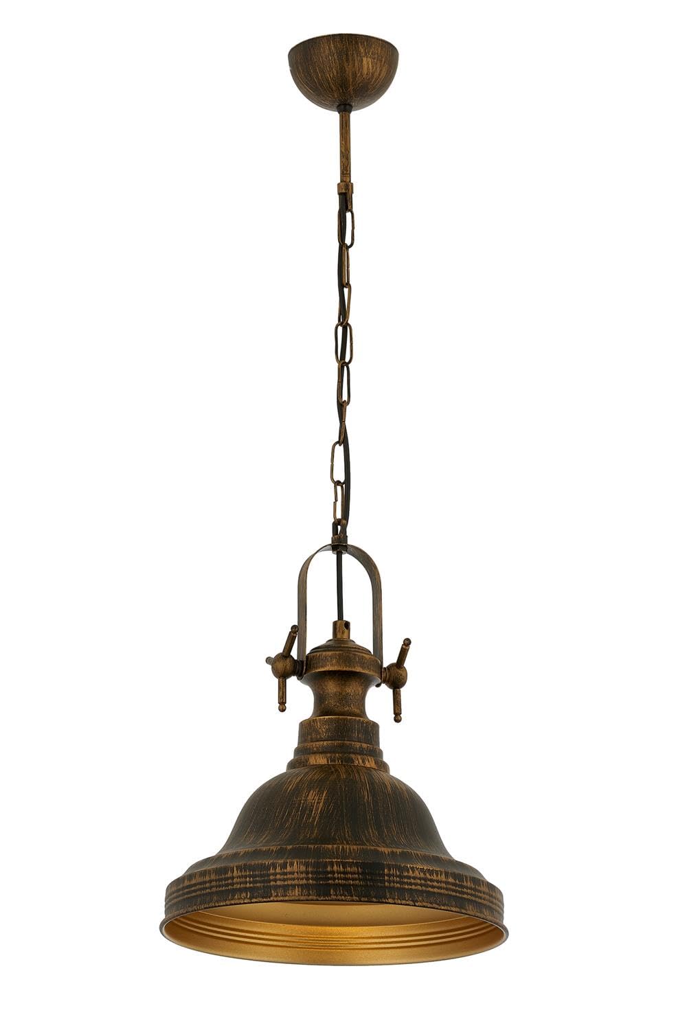 Avonni Siyah/Patina Boyalı Modern Avize E27 Metal 29cm