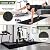 ProsourceFit Puzzle Exercise Mat ½ in, EVA Interlocking Foam Floor Tiles for Home Gym, Mat for Home Workout Equipment, Floor Padding for Kids, Black, 24 in x 24 in x ½ in, 144 Sq Ft - 36 Tiles
