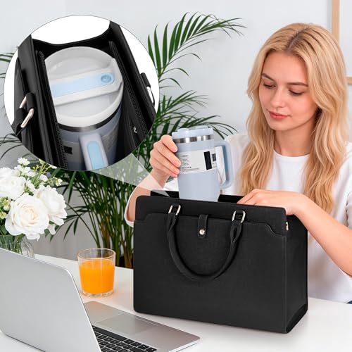 Bolso Maletín para Laptop Mujer 15.6 Pulgadas Impermeable miniatura 2