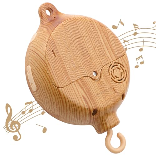 Image of Crib Mobile Motor, Baby Music Box Spinner with 9 Complete Smoothing Lullabies 1 White Noise, 3-in-1 Modes Volume Control, 30 Minutes Auto-Off, Portable Sound Machine