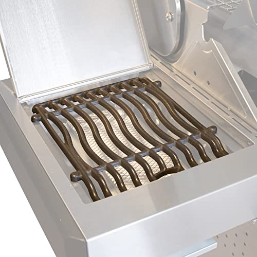 TAINO PLATINUM Gasgrill, volledig roestvrij staal, backburner Sear-Burner Power-Zone keramische brander, BBQ, grillwagen… - Image 3