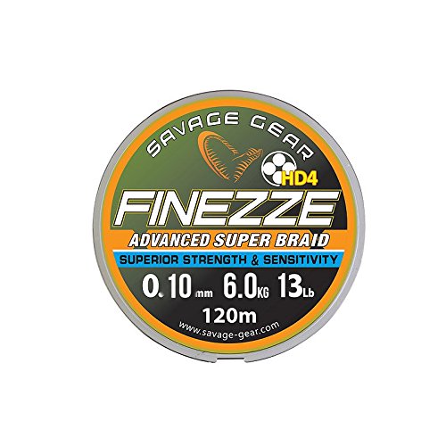 Savage Gear HD4 Finezze 120 m Yellow Braid - 5,9