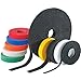 Panduit HLS-75R0 Hook and Loop Roll Cable Tie, 75-Foot Length, Black