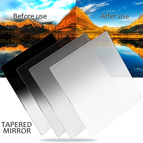 Docooler Kit de Filtro ND Compatível com Cokin P Set SLR DSLR Câmera Lente Câmera Câmera Acessórios