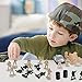 Flexzion Military Action Figures Playset, Army Men Toy Model Kit, Soldier Force Giftset, War Building Accessories Scene Gameset, Classic World War Battlefront Warrior Tank Set for Kids, Boys - 100 Pcs