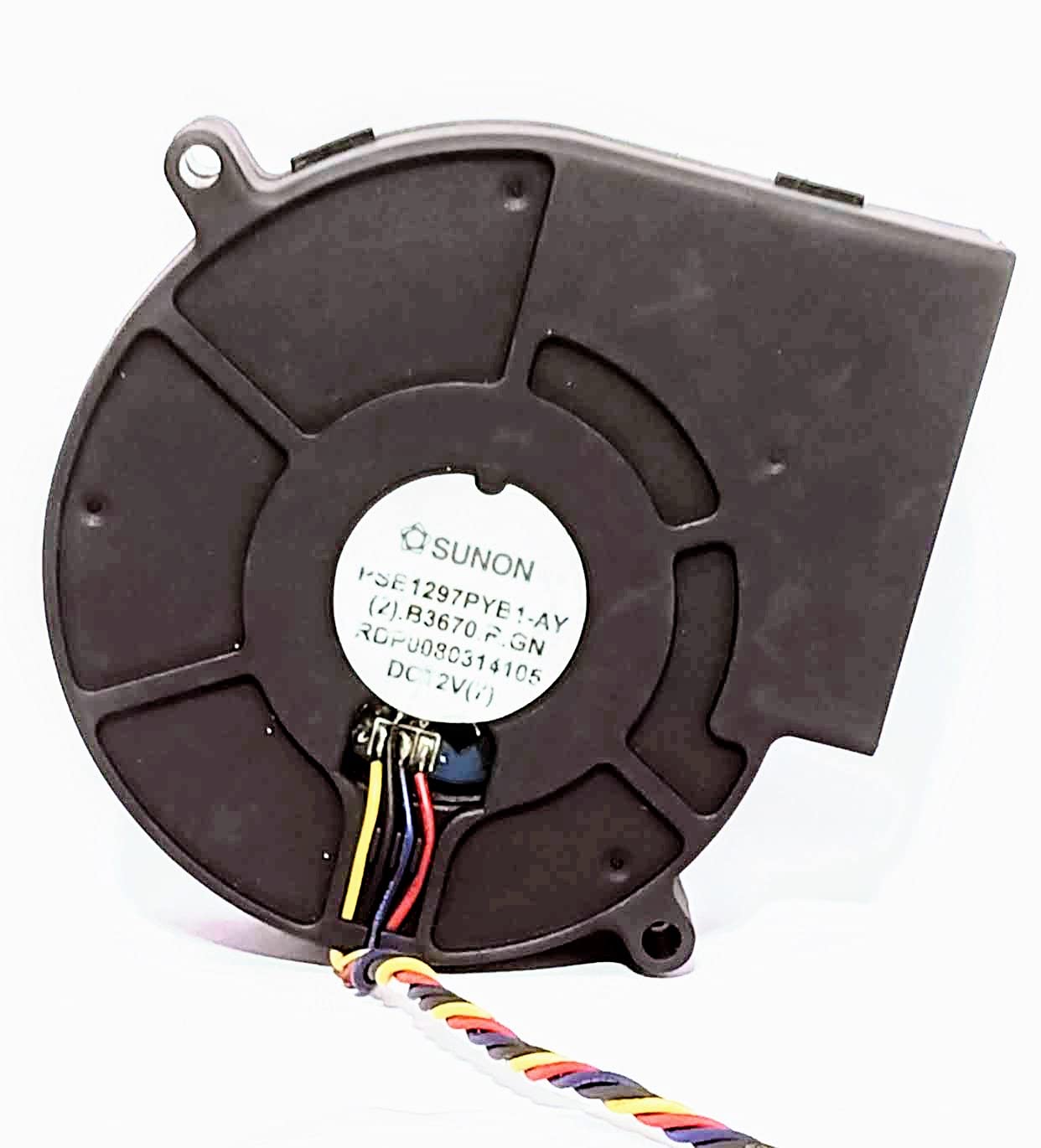 PGSA2Z DC12V,97x97x33mm SUNON Blower Fan-3 Wires with PWM,Pressure-optimised, Very quiet motor- Black |PSB1297PYB-AY | 0.85Amp. |