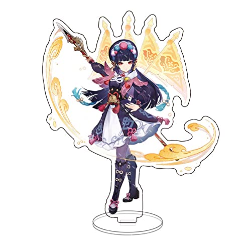Genshin Impact Figure,Characters Acrylic Stand Figure,Kawaii Game Acrylic Peripheral Collections (Yunjin)