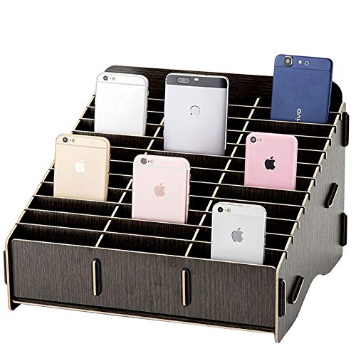 Buy Loghot Wooden 36 Storage Compartments Multifunctional Storage Box