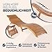 Casaria® Sonnenliege Klappbar 2er Set Holz FSC®-Zertifiziert 320kg Belastbarkeit 190x60cm Tragegriff Kofferfunktion Garten Balkon Terrasse Gartenliege Klappliege Akazie