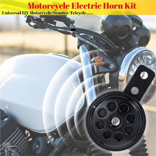 Kit de parlantes redondos universales para moto 12V 1.5A miniatura 2