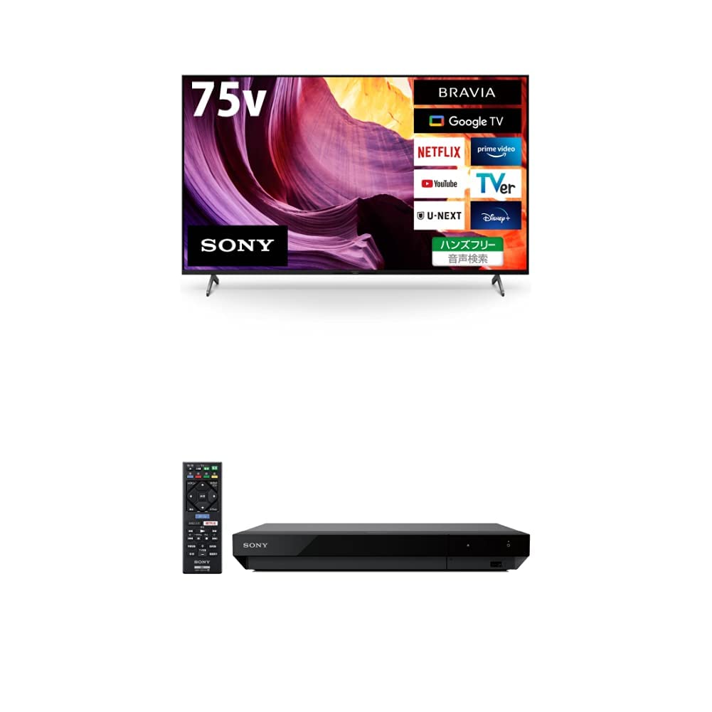 Amazon.co.jp: ソニー 75V型 4K 液晶 テレビ ブラビア KJ-75X80K +  