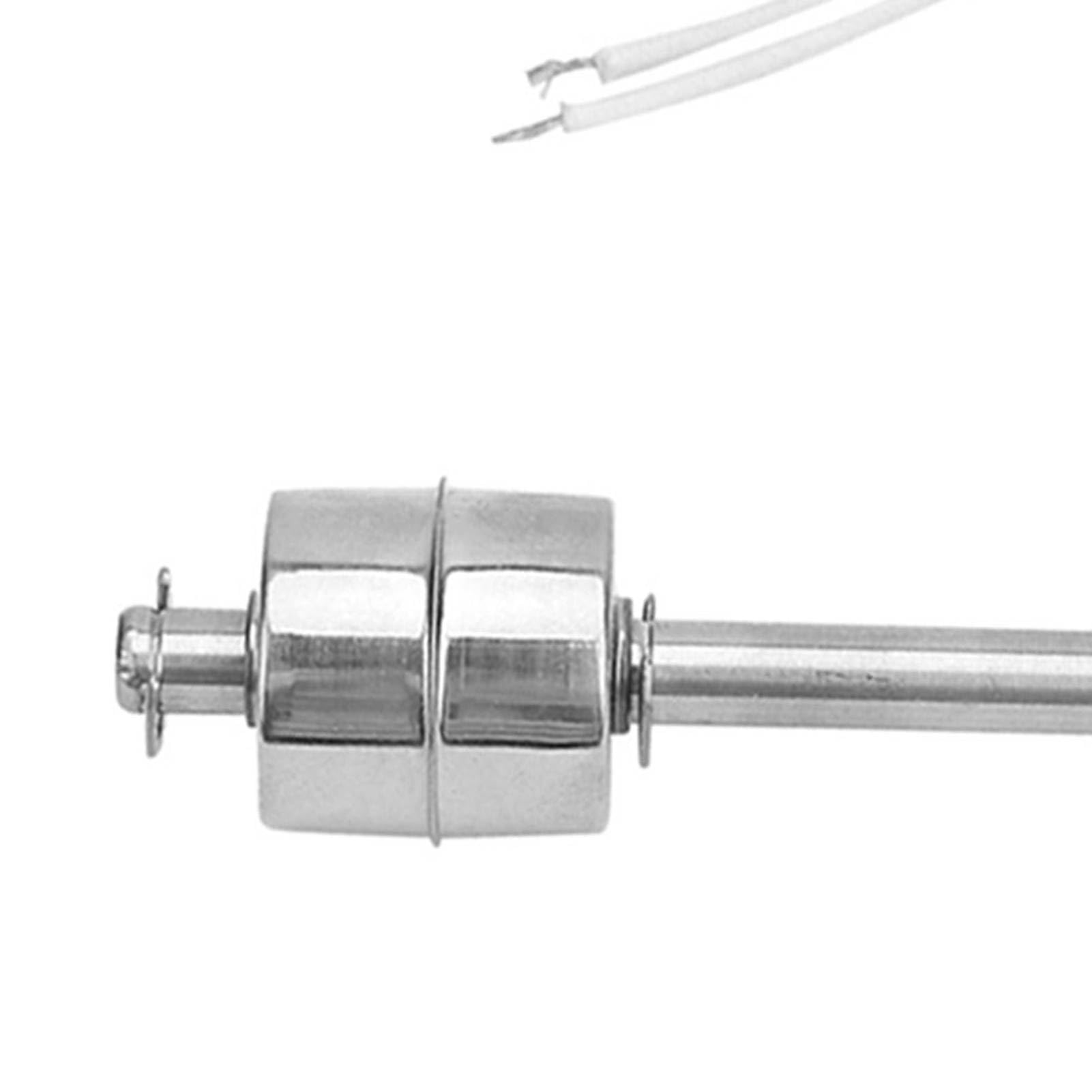 0-220V 100mm Przełącznik Pływakowy Czujnika Poziomu Cieczy, Pionowy Przełącznik Wody ze Stali Nierdzewnej Dla Zbiorników, Wież Ciśnień, Podgrzewaczy, Energii Słonecznej