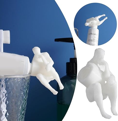 Miniatura 2 de Tapa para pasta de dientes, exprimidor de pasta de dientes, accesorios de baño, fundas de pasta de dientes para trucos para niños y adultos